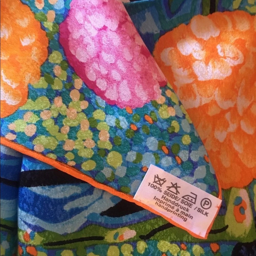 louis feraud silk scarf vintage - Picture 3 of 10